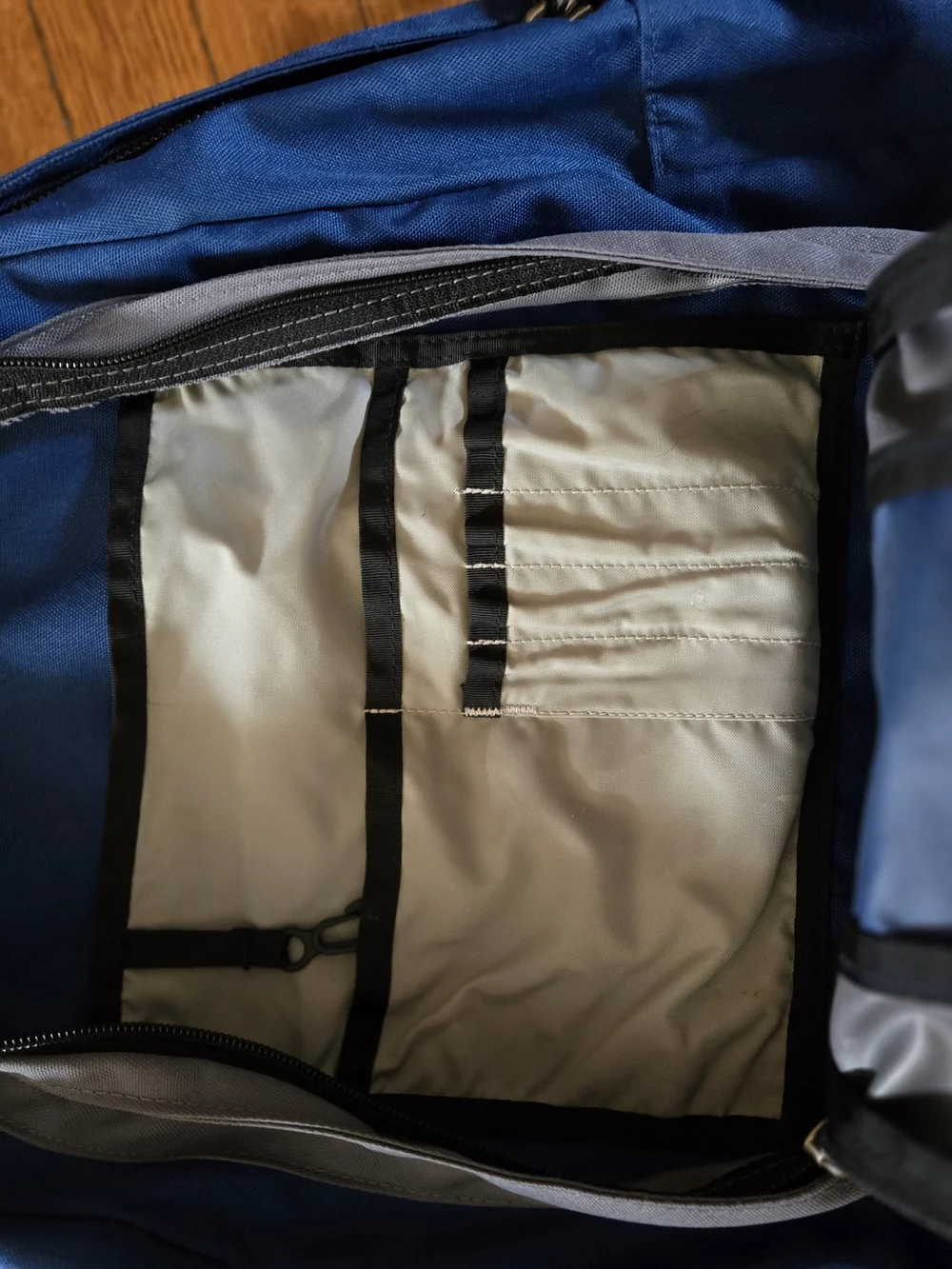 The North Face Blue Gray Men's Backpack